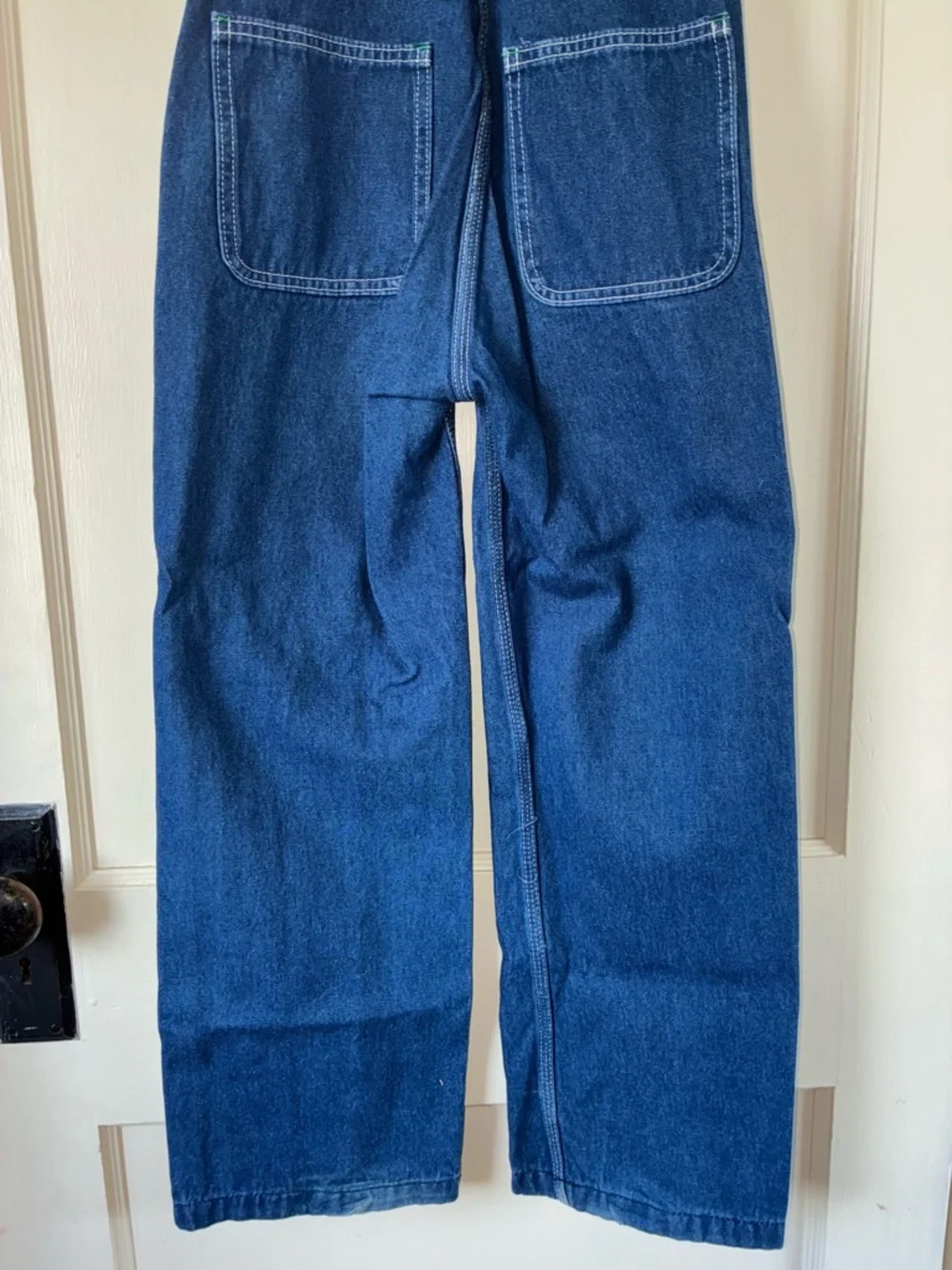 Liberty Youth 10R Denim Overall Bibs Chore 100% Cotton Western Farm - Picture 7 of 9